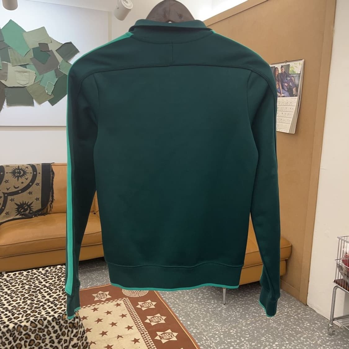 나이키 레트로 Y2K 90's 네온민트 슬림핏 져지 집업 M C09141 상품이미지4