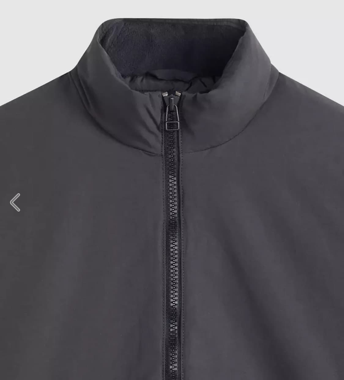 [S] 리바이스 브릭스 브리그 숏 푸퍼 봄버 패딩 점퍼 블랙 상품이미지2