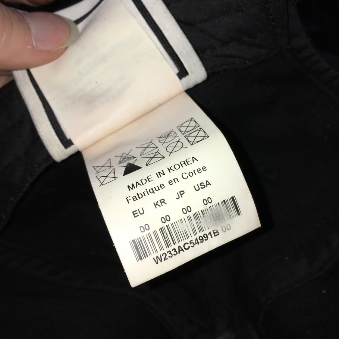 투티/0351 WOOYOUNGMI PARIS 캡 모자 블랙 우영미 상품이미지6