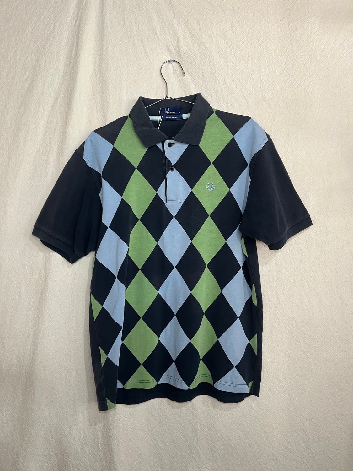 프레드페리 자가드 카라티 상품이미지1