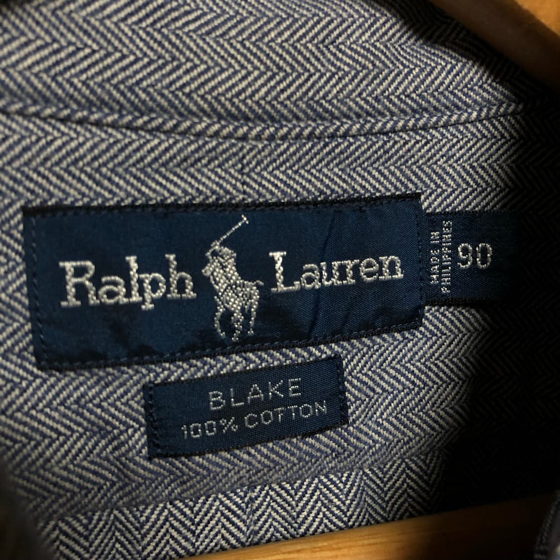 폴로 랄프로렌 헤링본 셔츠 깔끔 남성용 상품이미지4