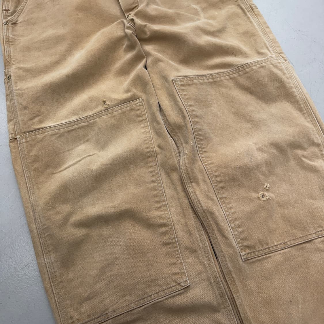 칼하트 OG 덕캔버스 와이드 워크 멜빵 오버롤  상품이미지7