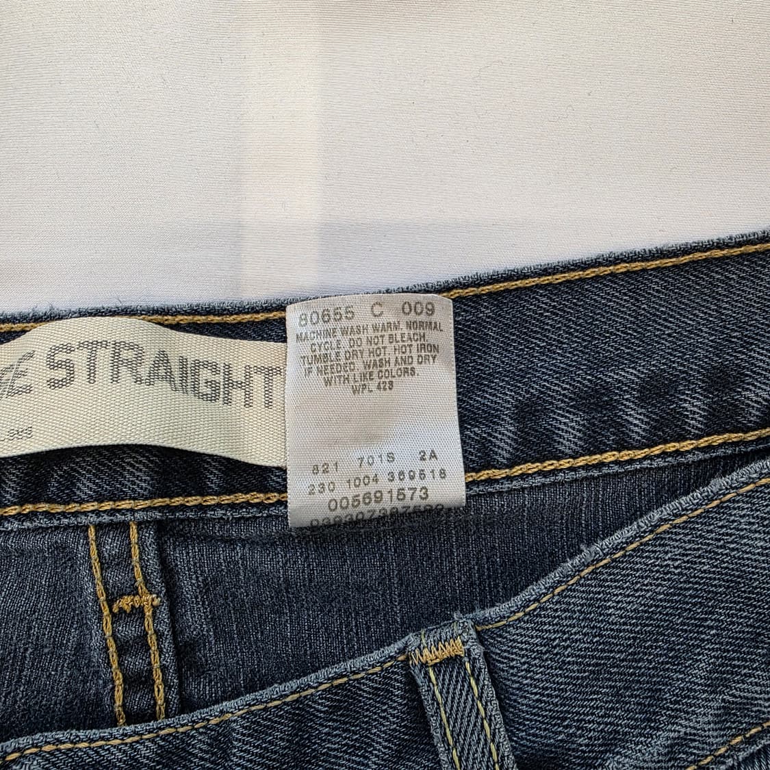 [W36L32]00s 리바이스 569 루즈스트레이트핏 데님팬츠 상품이미지9