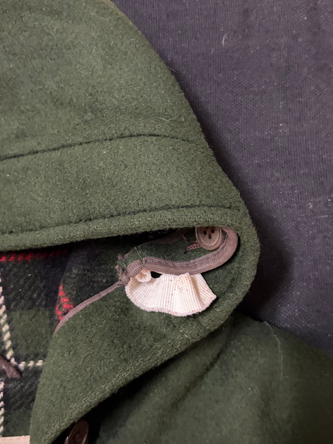 빈티지 글로버올 더플코트 그린 44사이즈 상품이미지6