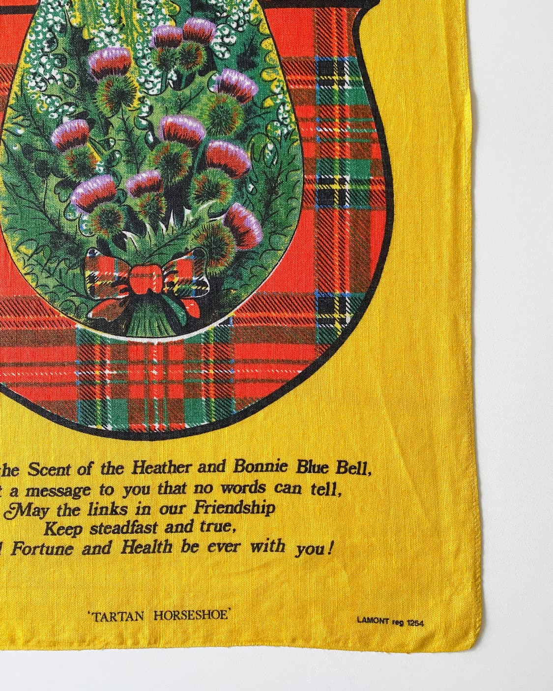 유럽 빈티지 패브릭 (TARTAN HORSESHOE) 상품이미지7