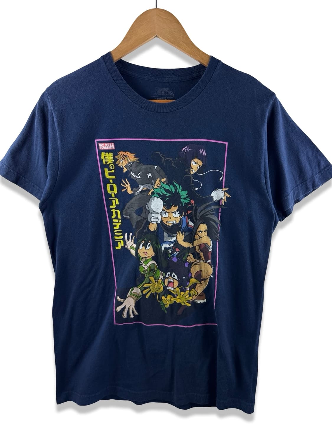 나히아 오피셜 네이비 그래픽 티셔츠2076 상품이미지1