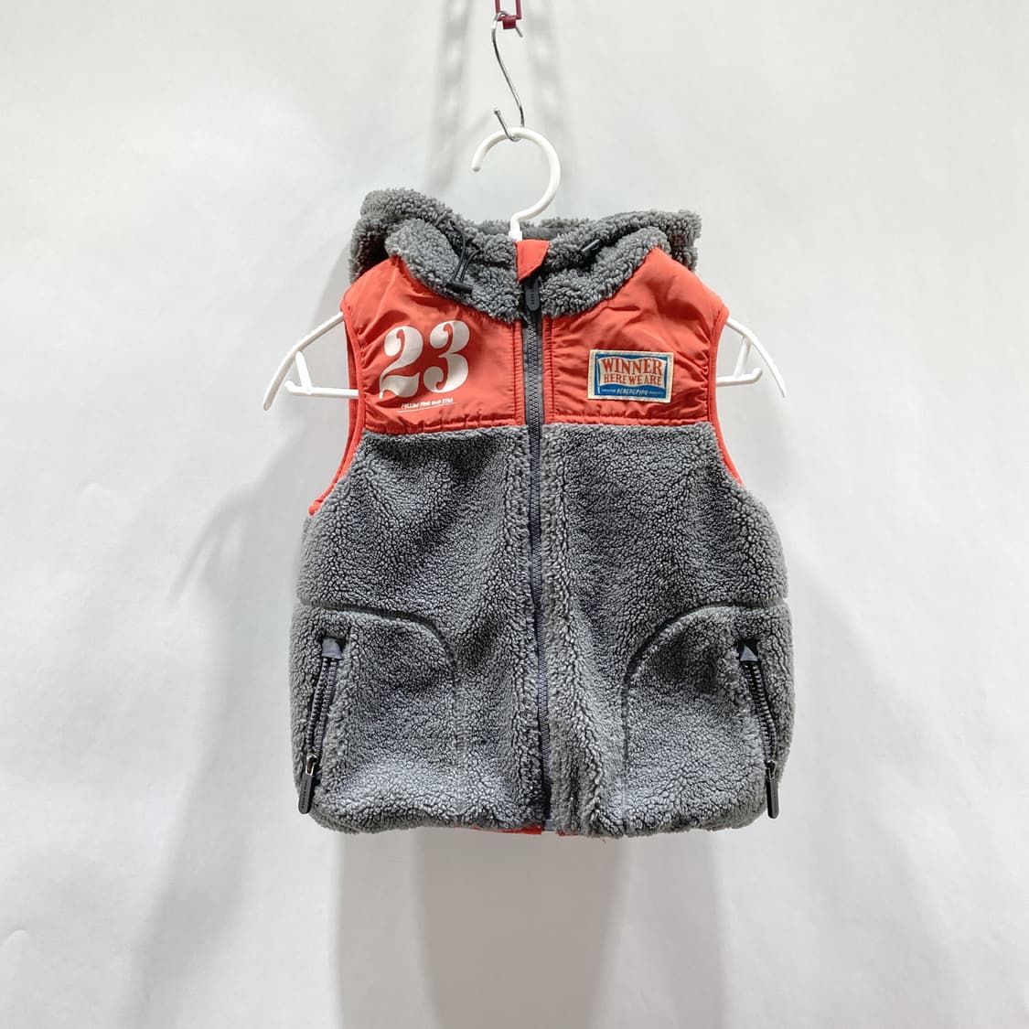 베베드피노 넘버23 플러피 퍼패딩베스트 120 상품이미지1