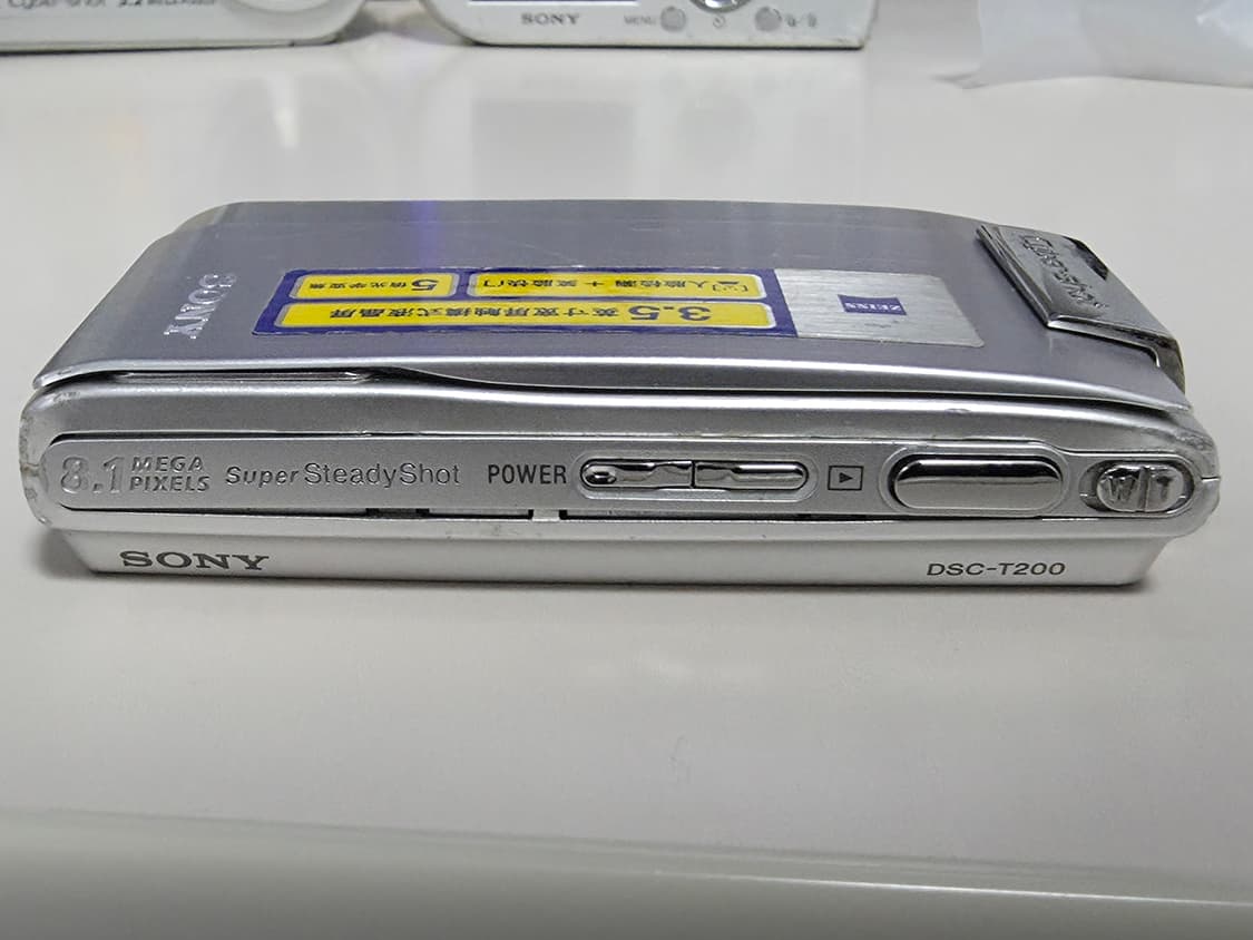 소니 사이버샷 DSC-T200 빈티지 디지털카메라 상품이미지2