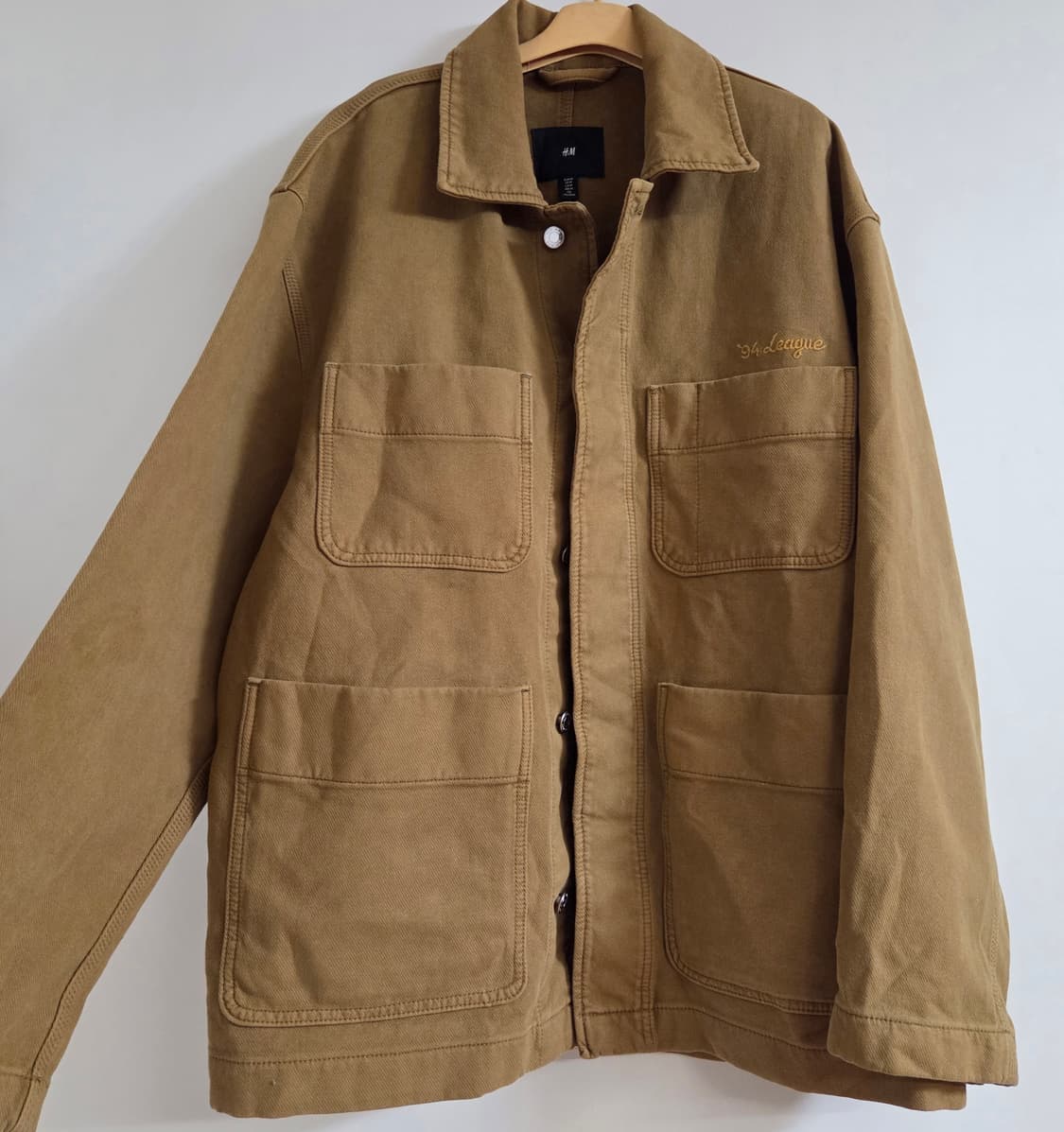 H&M 박시 트윌 포켓 워크 자켓 상품이미지1