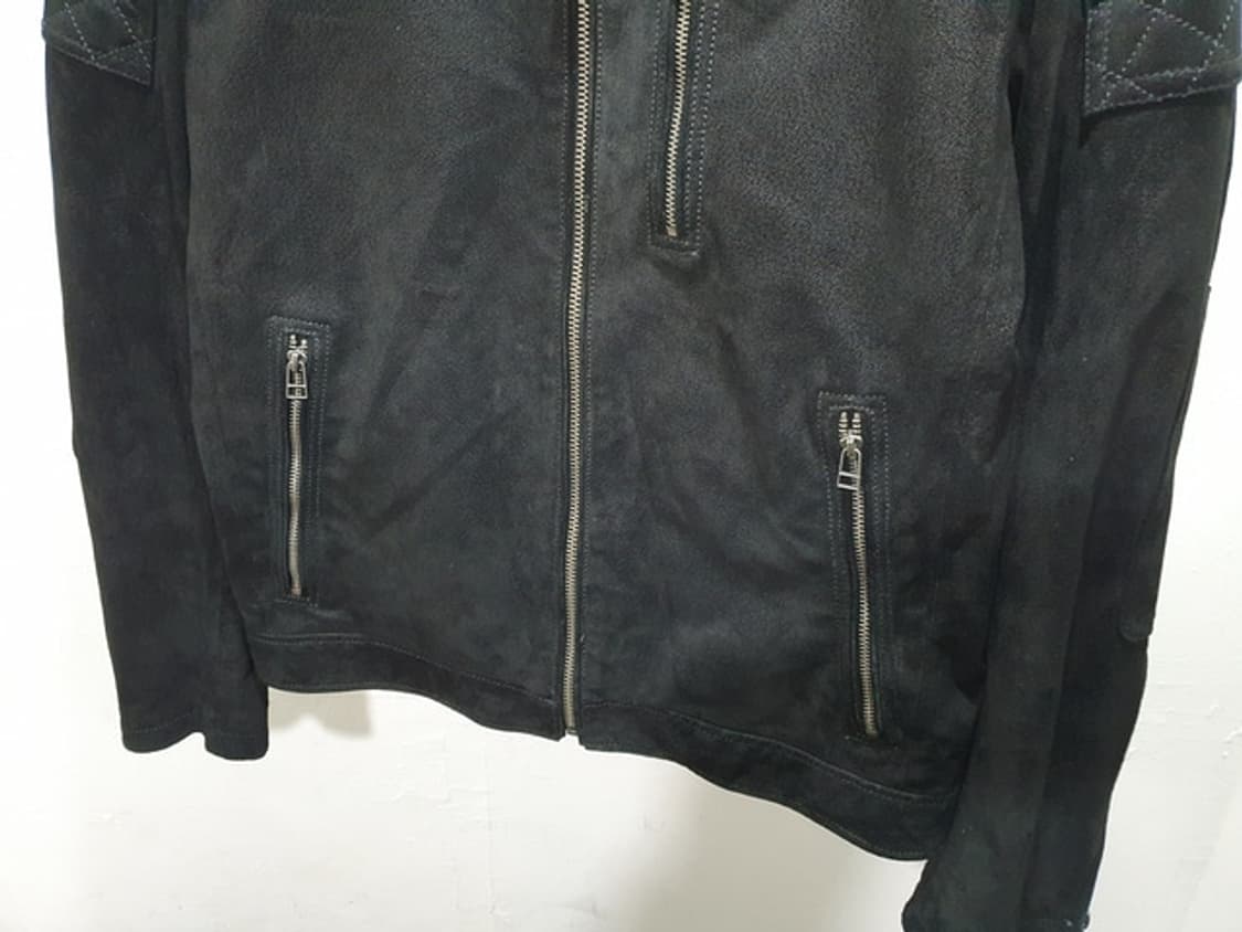 블랙리벳 스웨이드 레더 바이크 자켓 (MAN M~L)#520J 상품이미지3