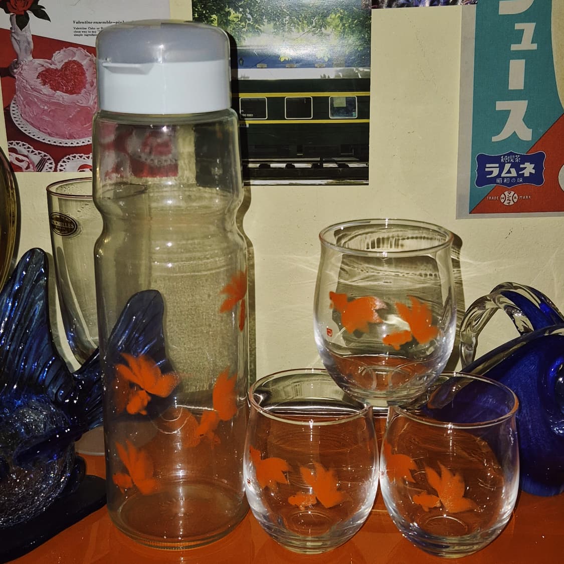 카타오카 츠루타로 어항 금붕어 보틀 세트 상품이미지8