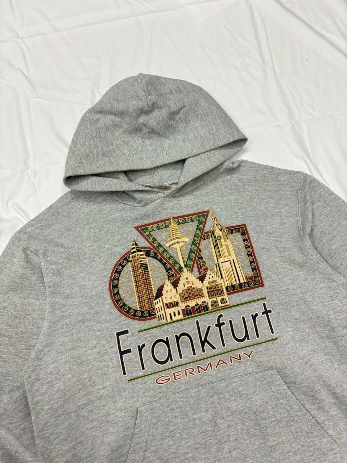 빈티지 프랑크푸르트 시티 그래픽 후드티 Frankfurt Germany 상품이미지1