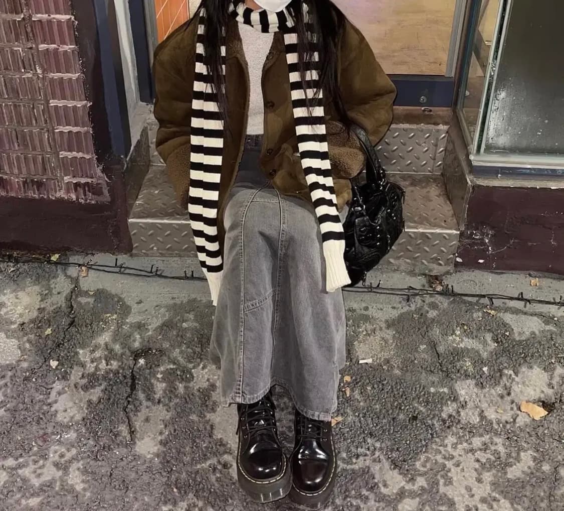 엔조블루스 머플러 상품이미지2