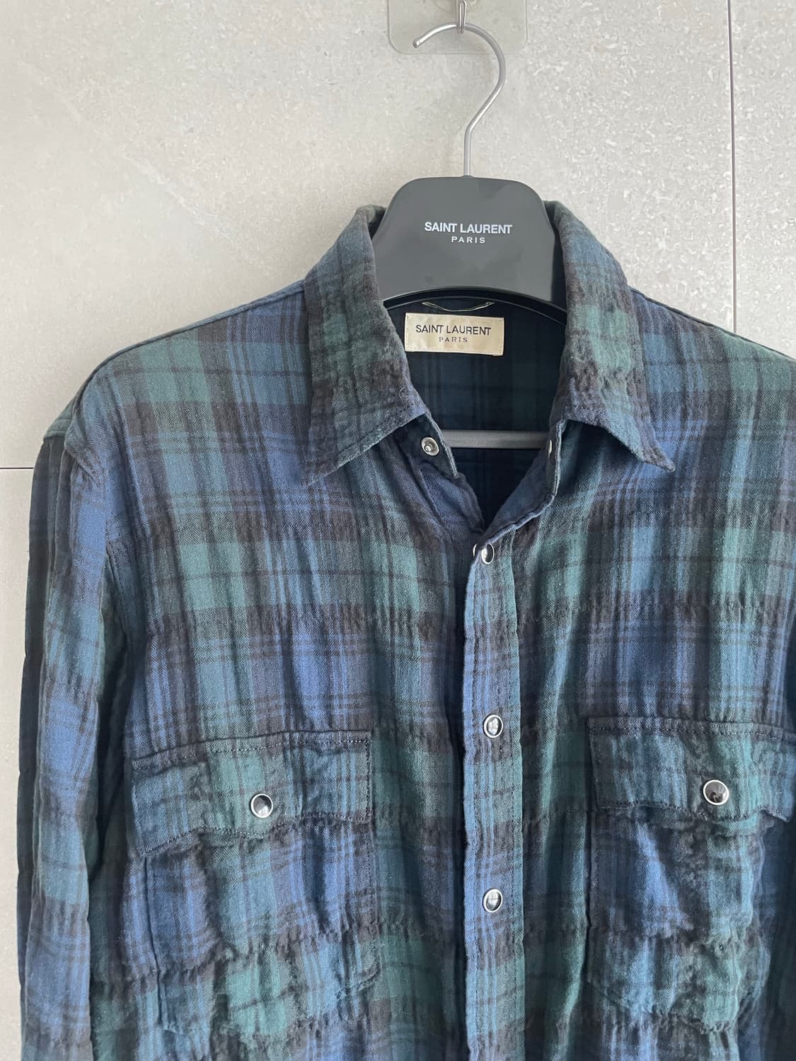 생로랑 16ss 서프사운드 밑단디스 셔츠 상품이미지3