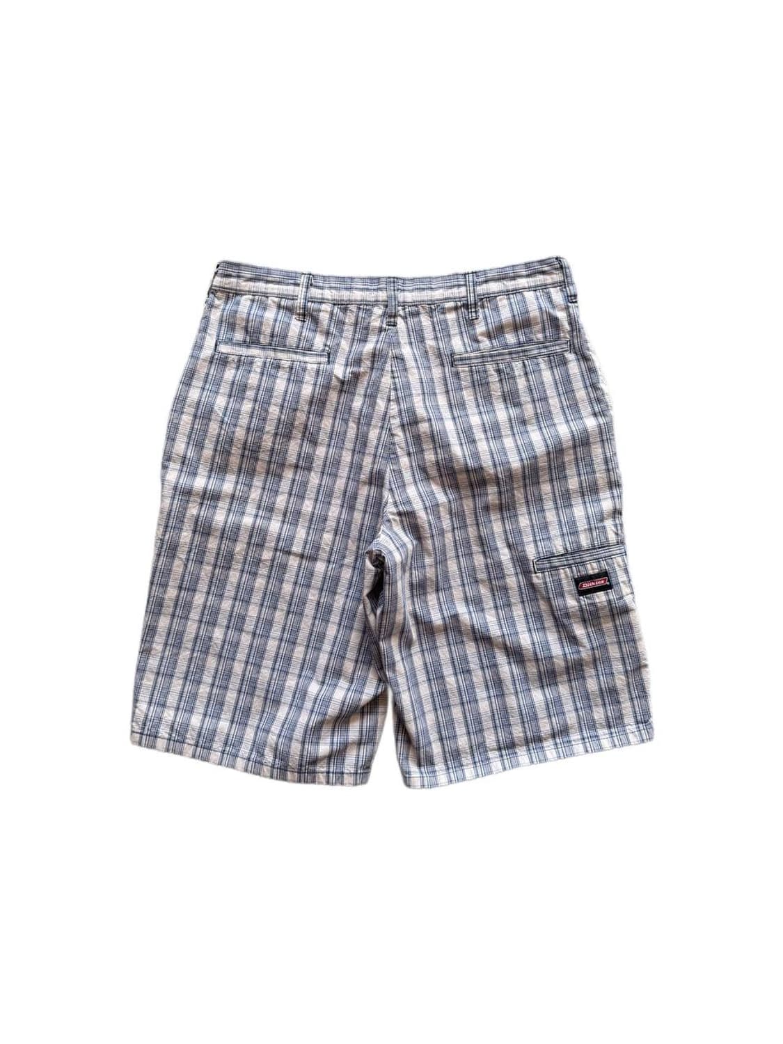 90-00s 디키즈 체크패턴 쇼츠 (31-32) 상품이미지2