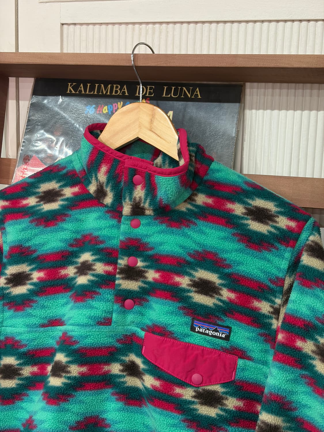 J21 파타고니아 신칠라 아즈텍 스냅티 플리스 M 상품이미지2