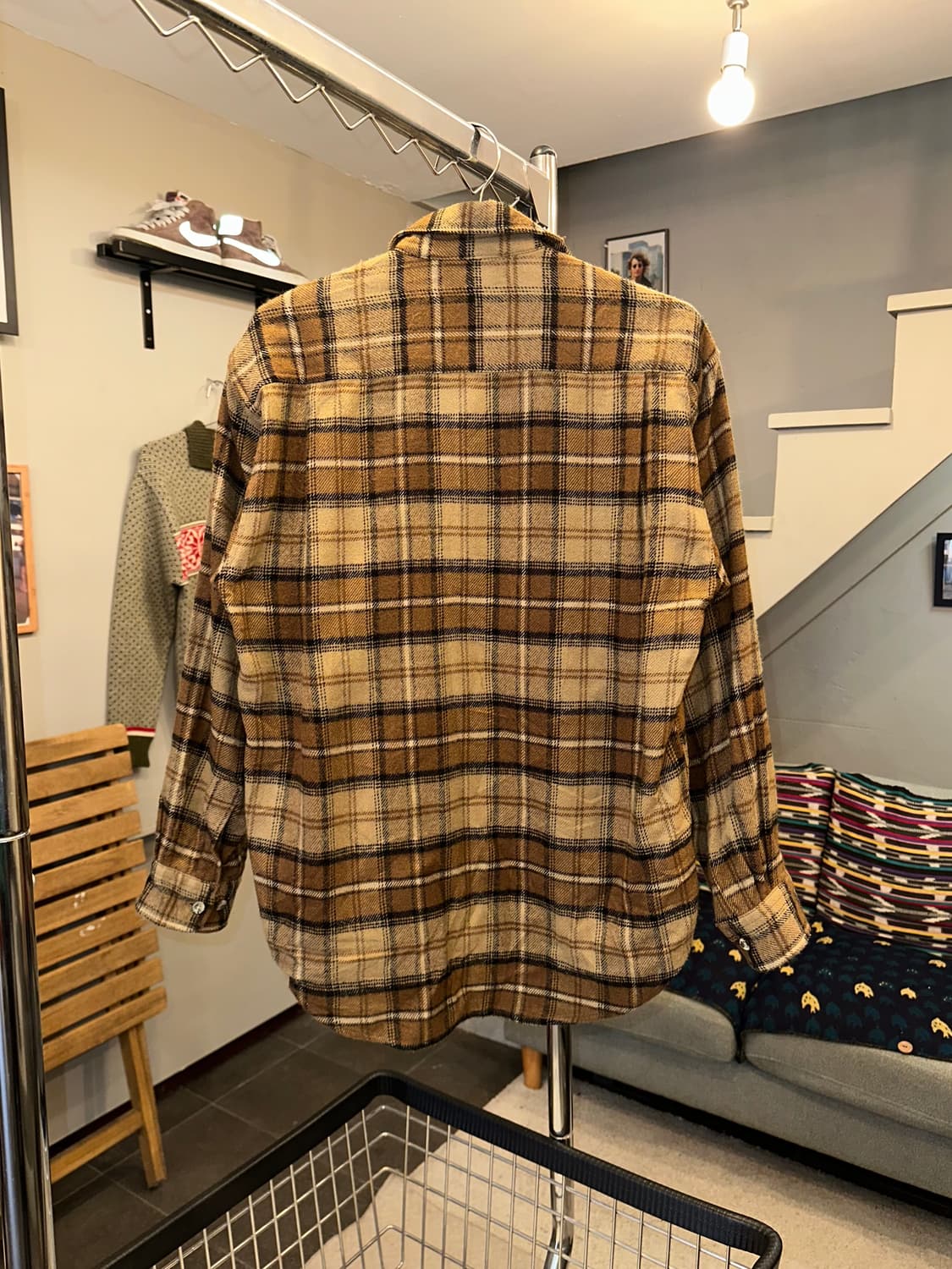 Kansai Yamamoto check flannel shirt 상품이미지9