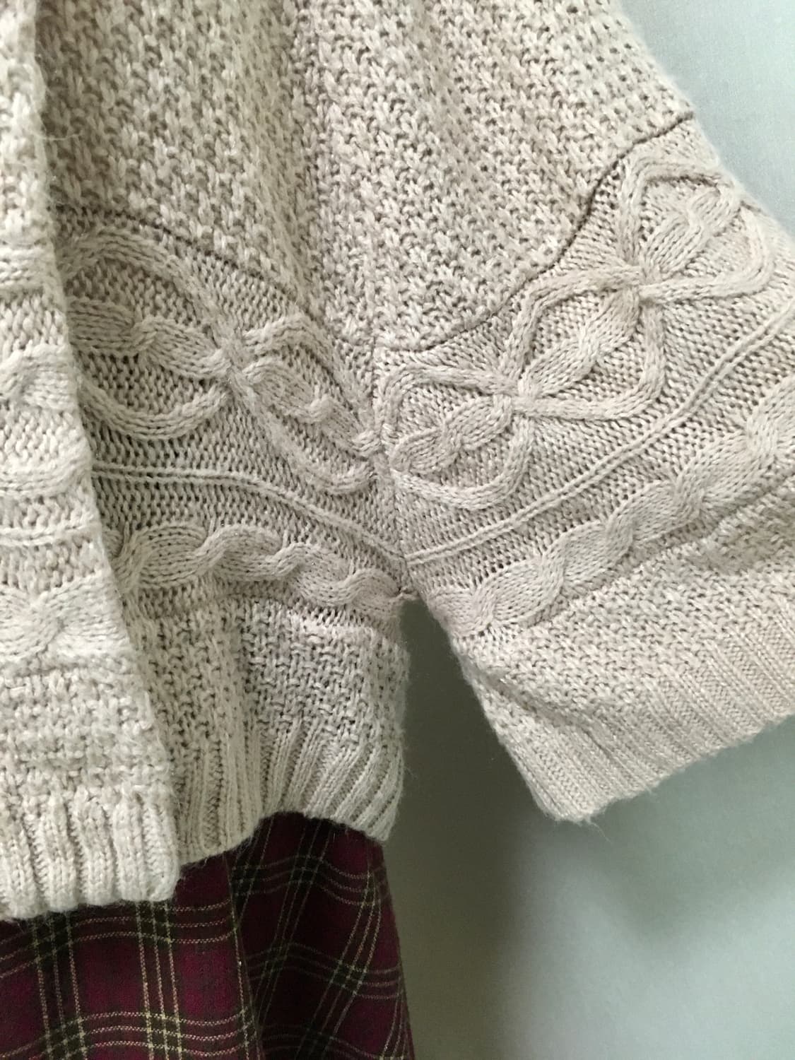 일본빈티지 사와코 베이지 케이프 모리걸 하구미 상품이미지4