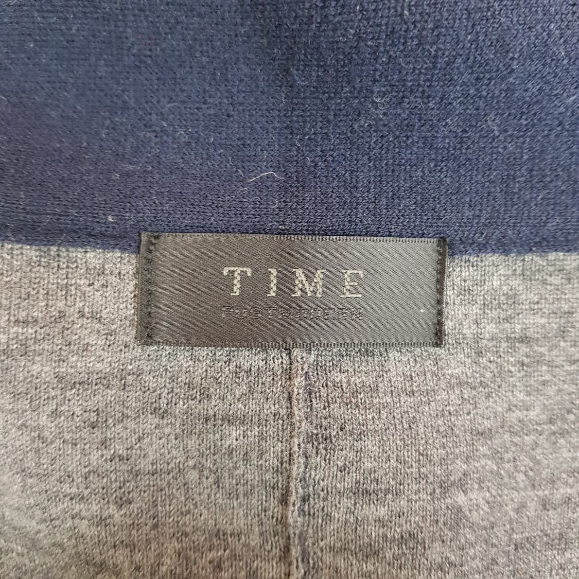 한섬 타임 배색 울 니트 롱 가디건 100사이즈 상품이미지5