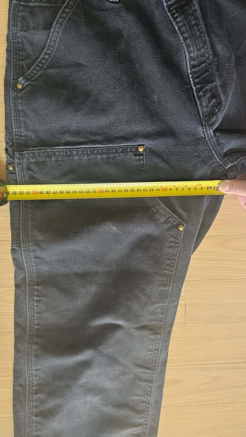 칼하트 더블니 블랙 34(실측 참조) 상품이미지5