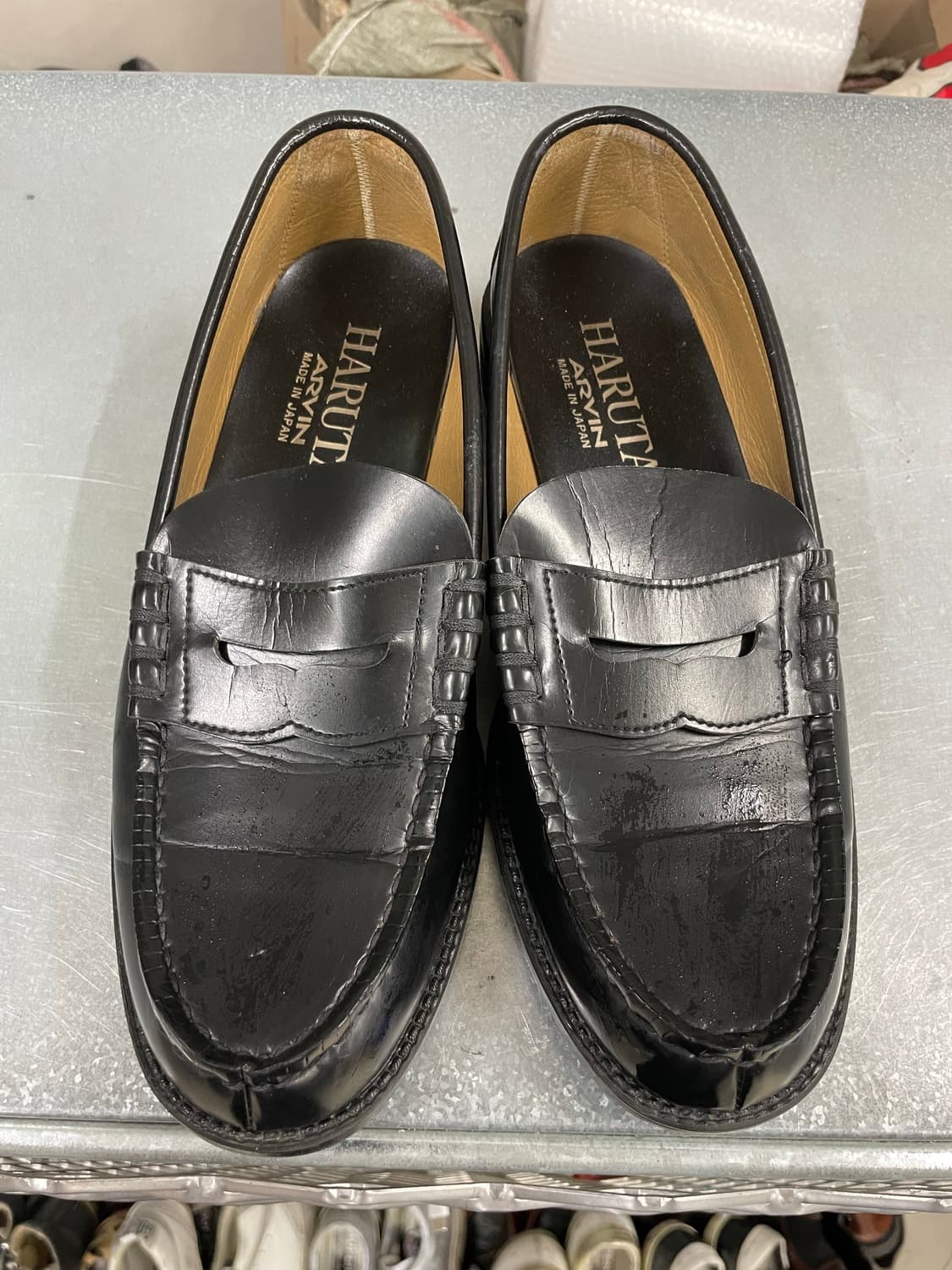 하루타 페니 로퍼 블랙 260 상품이미지5