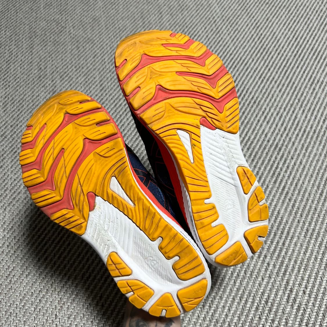 [260mm] asics 아식스 젤 카야노29 네이비 오렌지 런닝화 상품이미지7