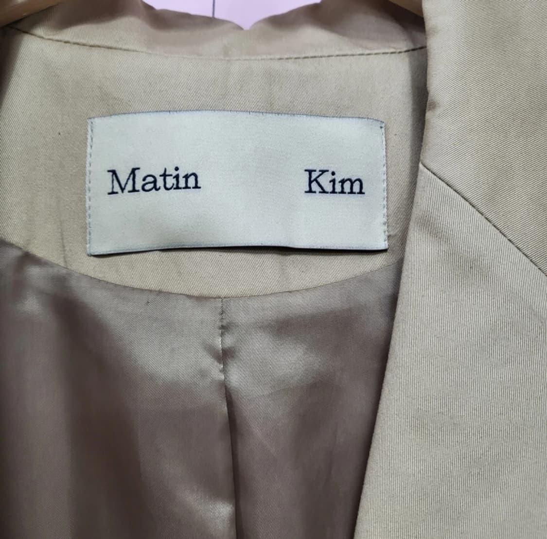 마뗑킴 롱 트렌치 코트 ~F 오버핏 상품이미지6