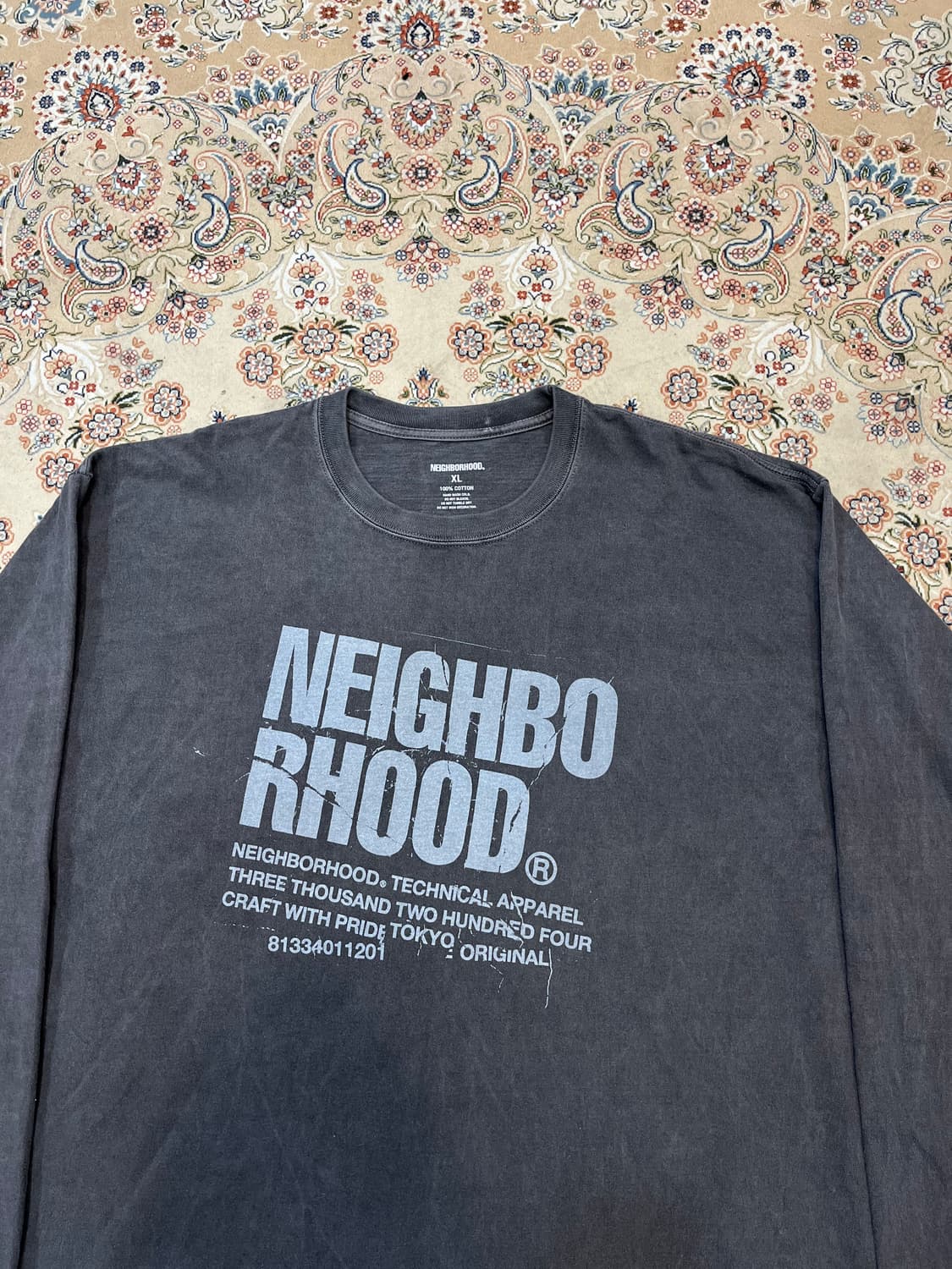 네이버후드 LS-11 롱슬리브 긴팔 티셔츠 상품이미지3