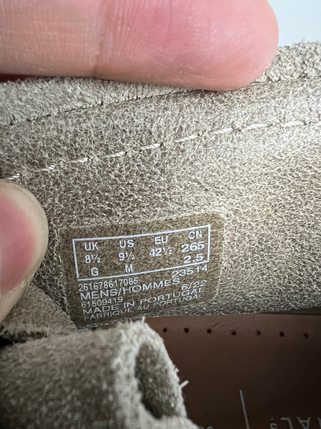 [275]언더커버 x 클락스 왈라비 부츠  상품이미지9