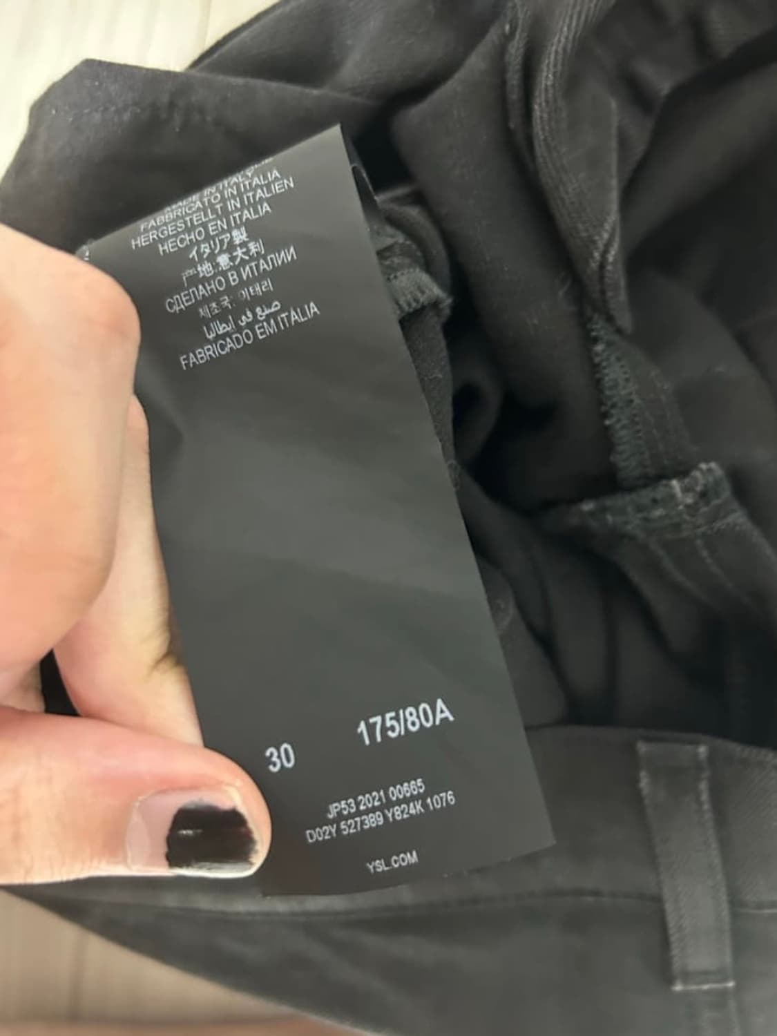 생로랑 에디 코팅진 상품이미지6