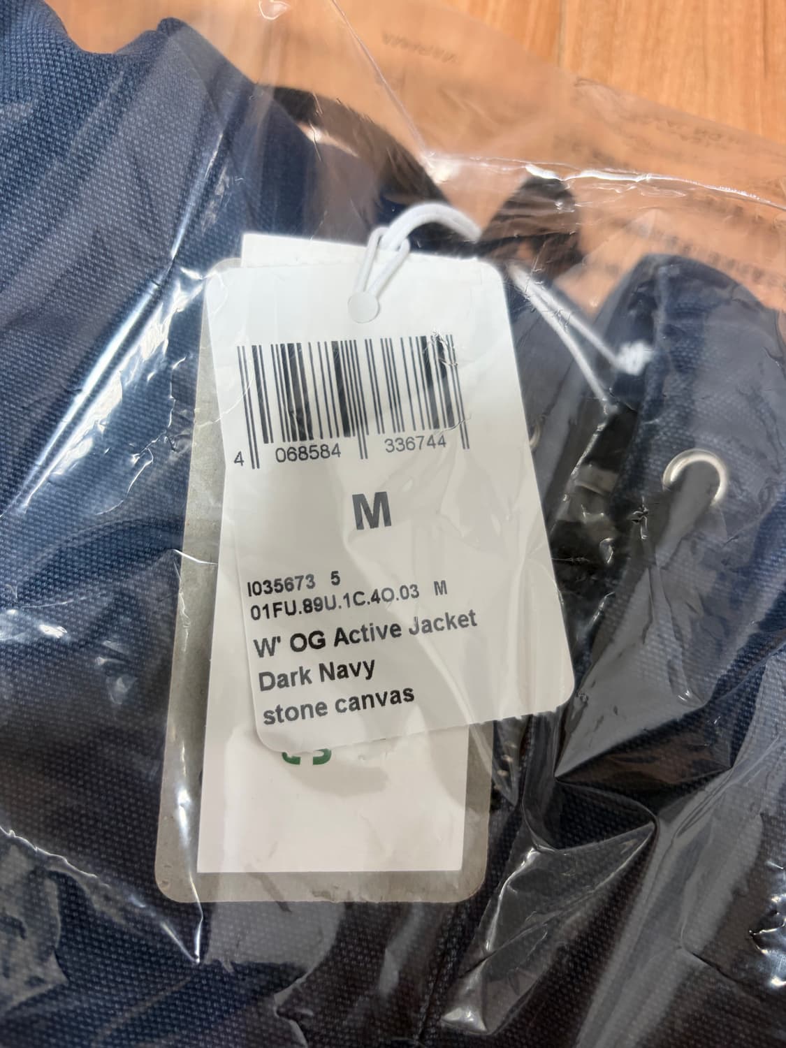 [M] (W) 칼하트 WIP OG 액티브 자켓 다크 네이비 스톤 캔버스 상품이미지4