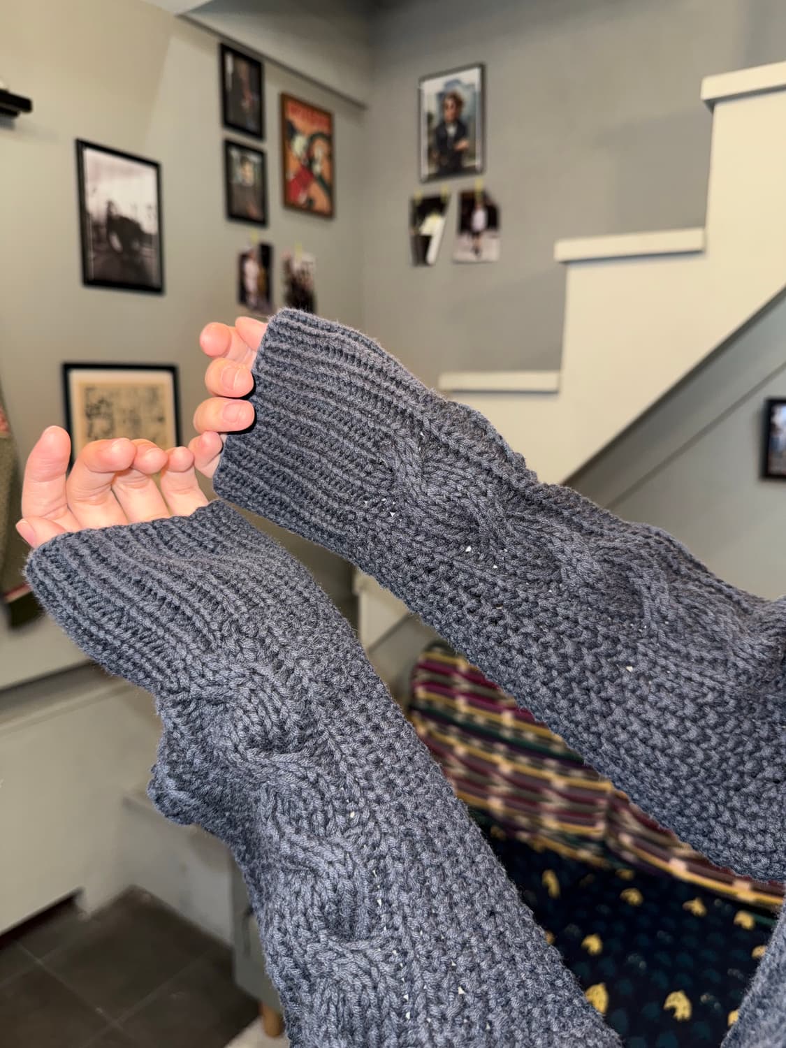 90‘s Issey Miyake I.S cable knit sweater 상품이미지8