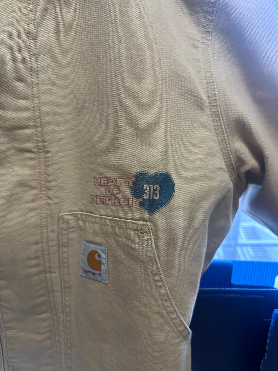 칼하트 OG wip 디트로이드 자켓 상품이미지2