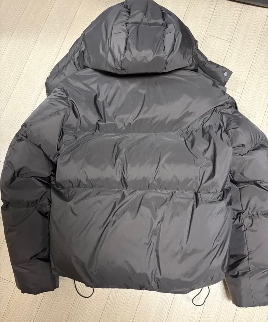 유스 24fw 크롭 다운 후드 패딩 s 상품이미지5