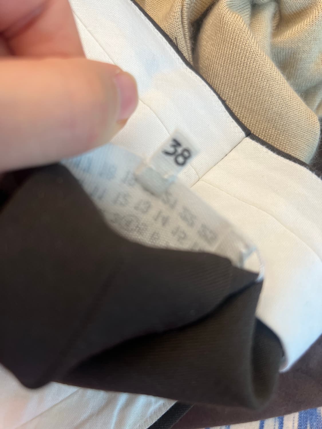 마르지엘라 브라운 팬츠 (와이드핏) 상품이미지4