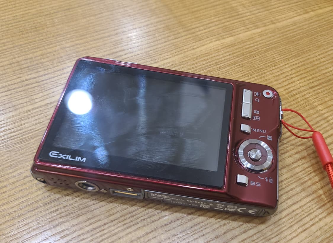 카시오 Casio Exilim ex-s880 와인컬러 (작례포함) 상품이미지2
