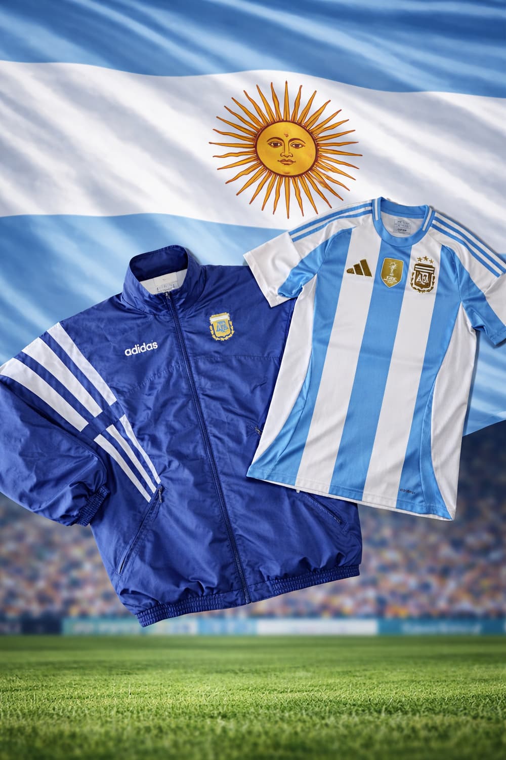 아디다스 아르헨티나 유니폼 / 바람막이 세트 ☆특가☆ 상품이미지1