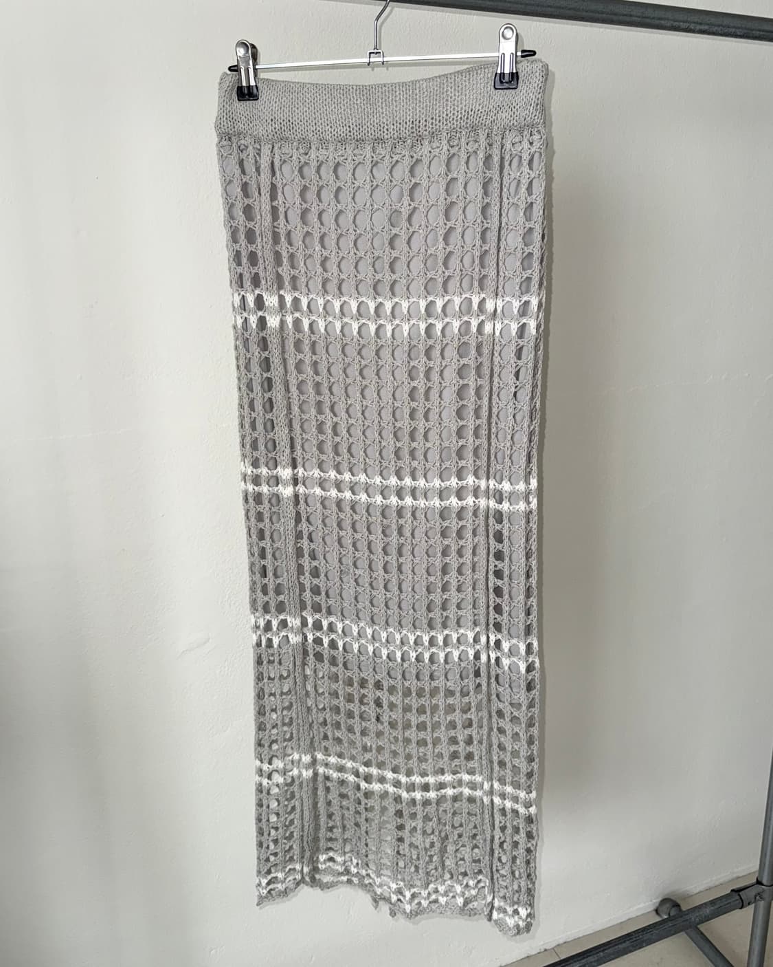 빈티지 펀칭 스커트 상품이미지3