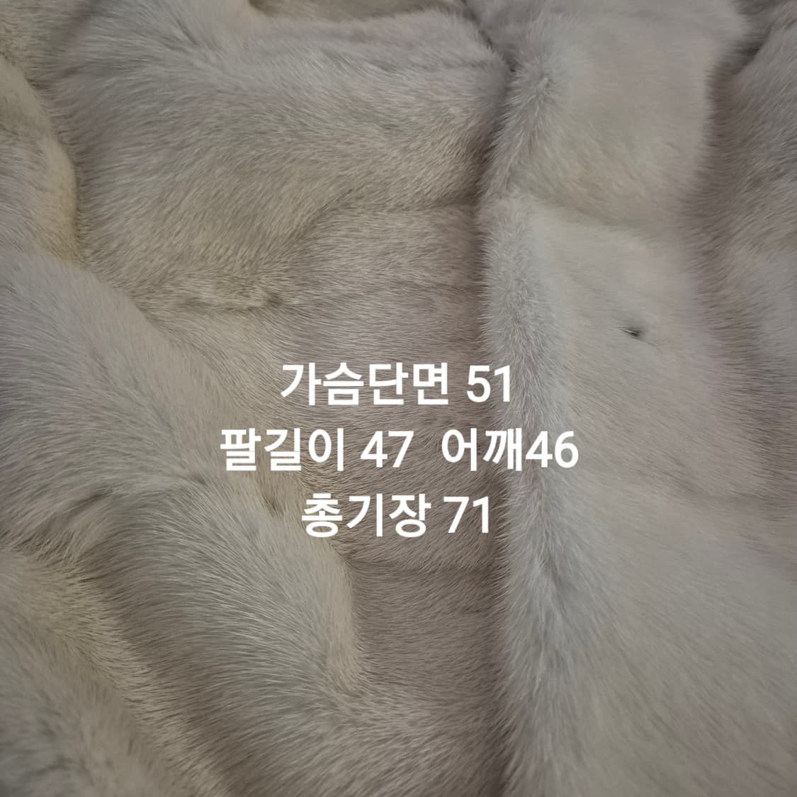 코펜하겐 플래티넘 밍크 후드 코트 55~66 상품이미지10