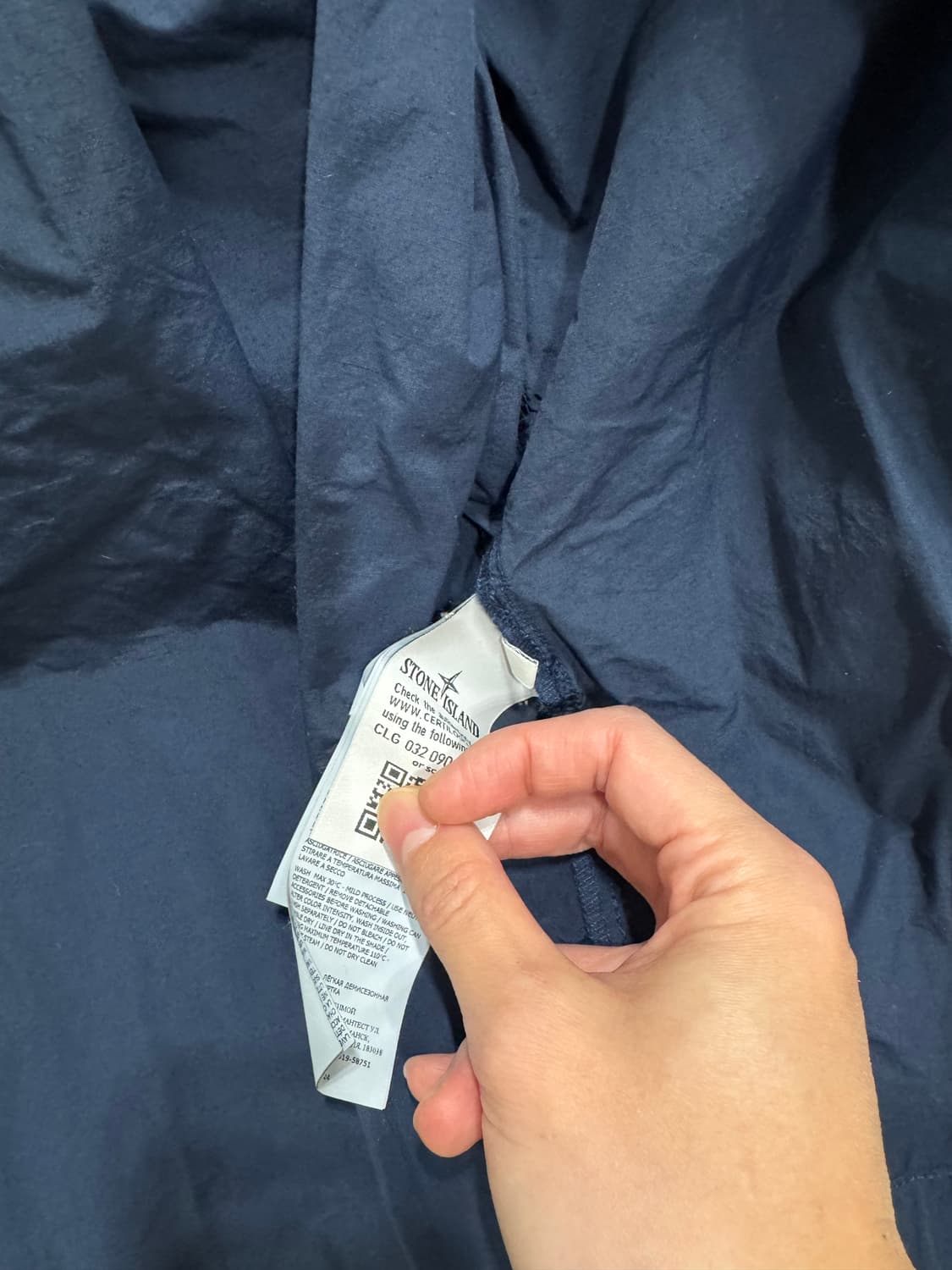 스톤아일랜드 나슬란 오버셔츠 네이비 xl 상품이미지3