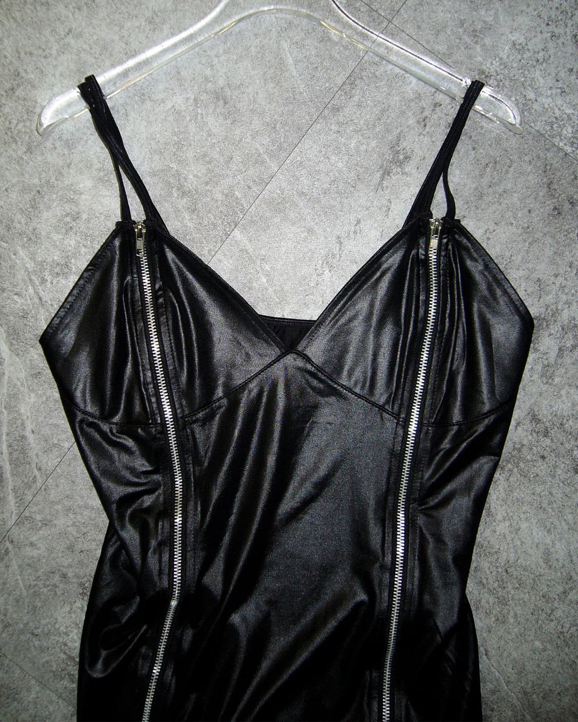 Leather Sleeveless Dress 상품이미지3
