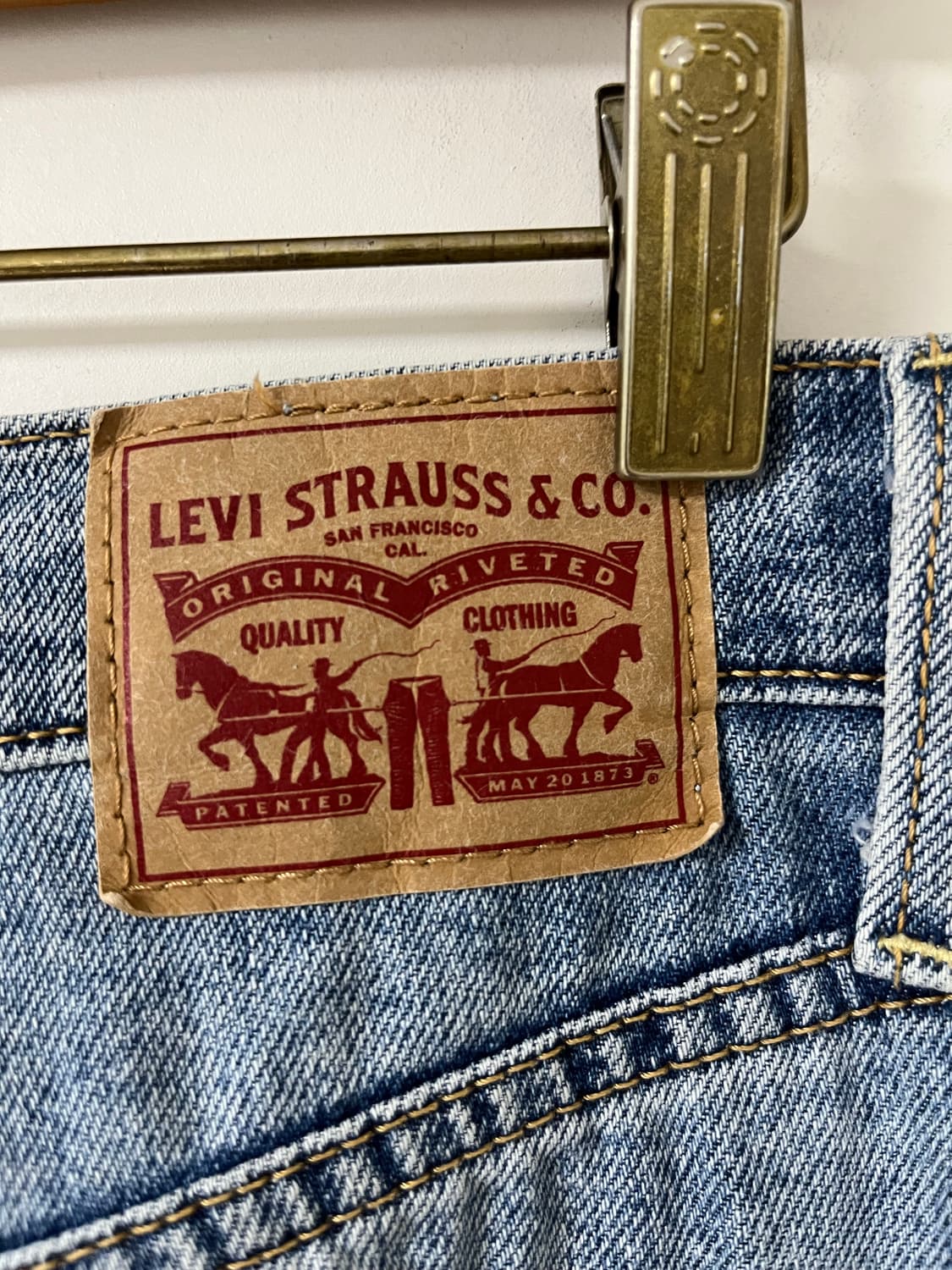 리바이스 립케이지 스트레이트 앵클 데님 상품이미지9