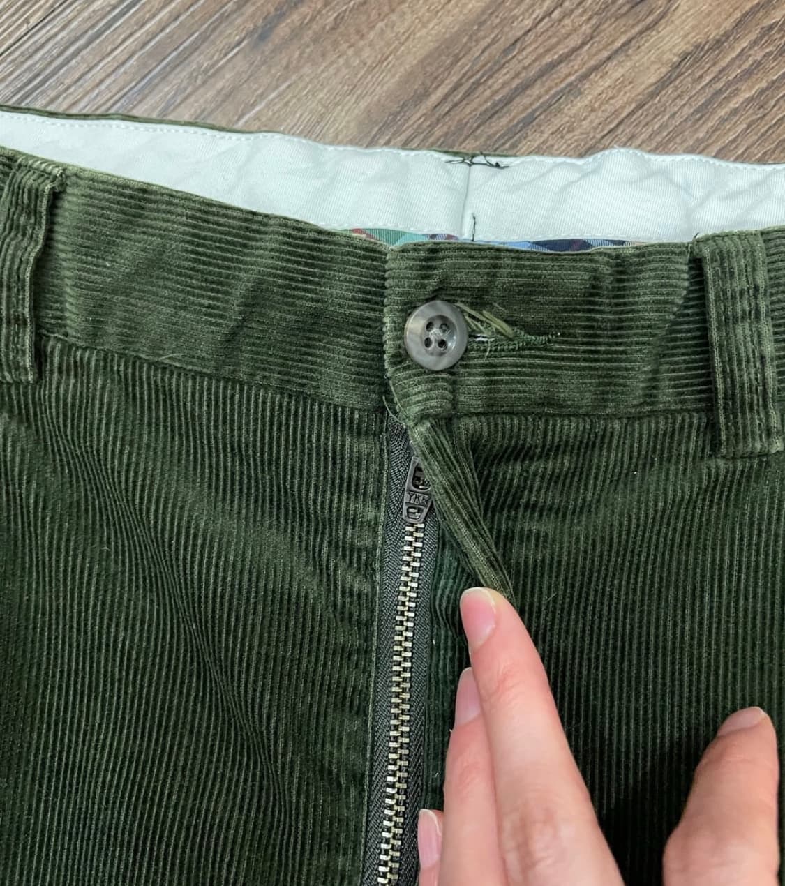 폴로 랄프로렌 코듀로이 팬츠 올리브/ 그린 32 상품이미지3