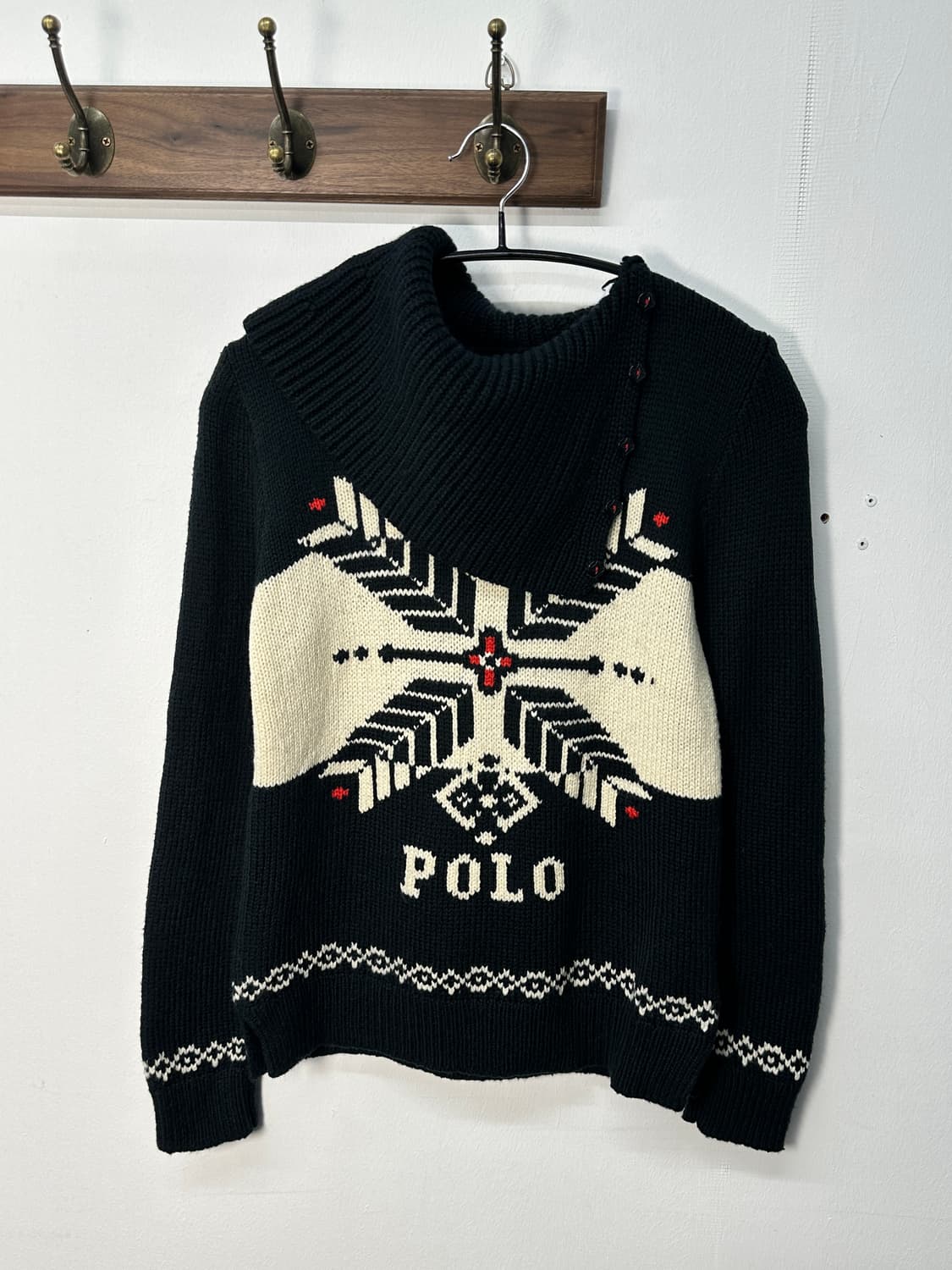 신형탭)폴로 랄프로렌 오프넥 터틀넥 니트  상품이미지1