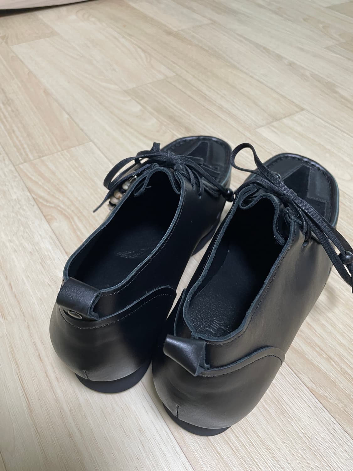 폴리테루 왈라비 슈즈 스타 레더 블랙 [1] 상품이미지4