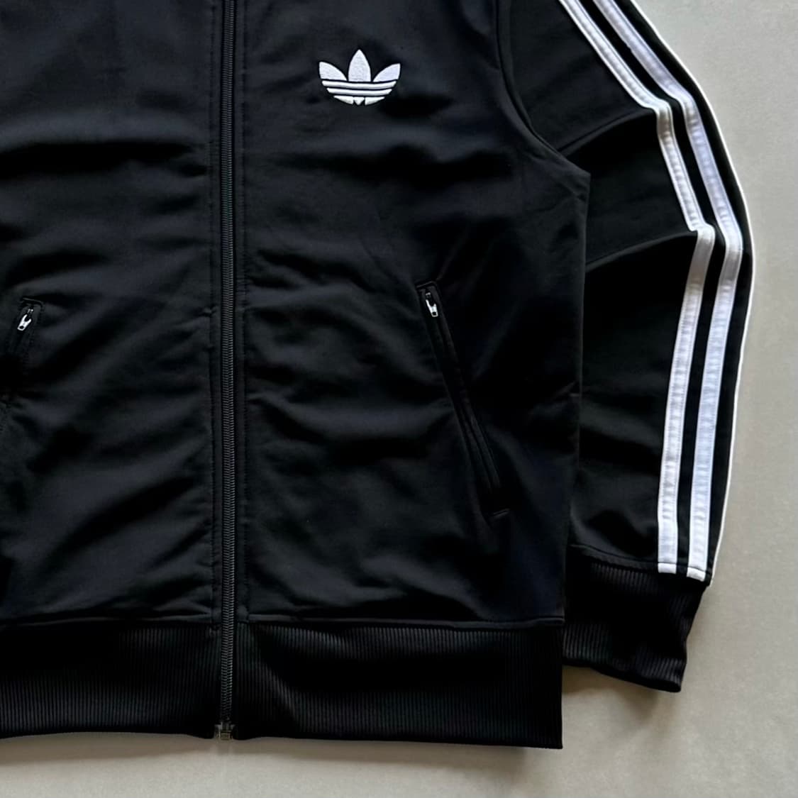 [S-M]아디다스 구형 파이어버드 블랙 트랙탑 져지 상품이미지4