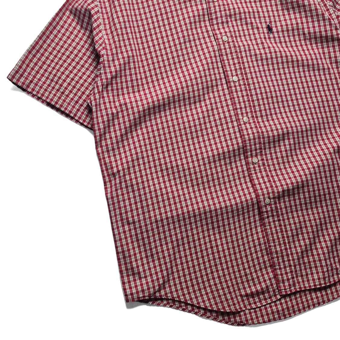 [L-XL] 폴로 랄프로렌 체크 반팔셔츠 상품이미지4