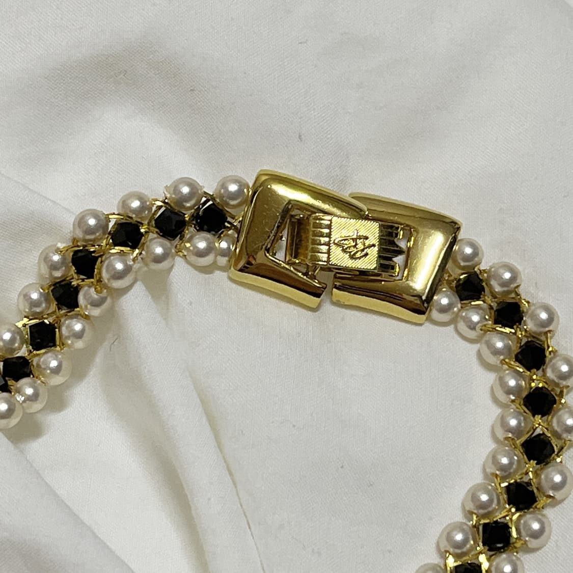 빈티지 ) balmain 발망 진주 비즈 목걸이 상품이미지7