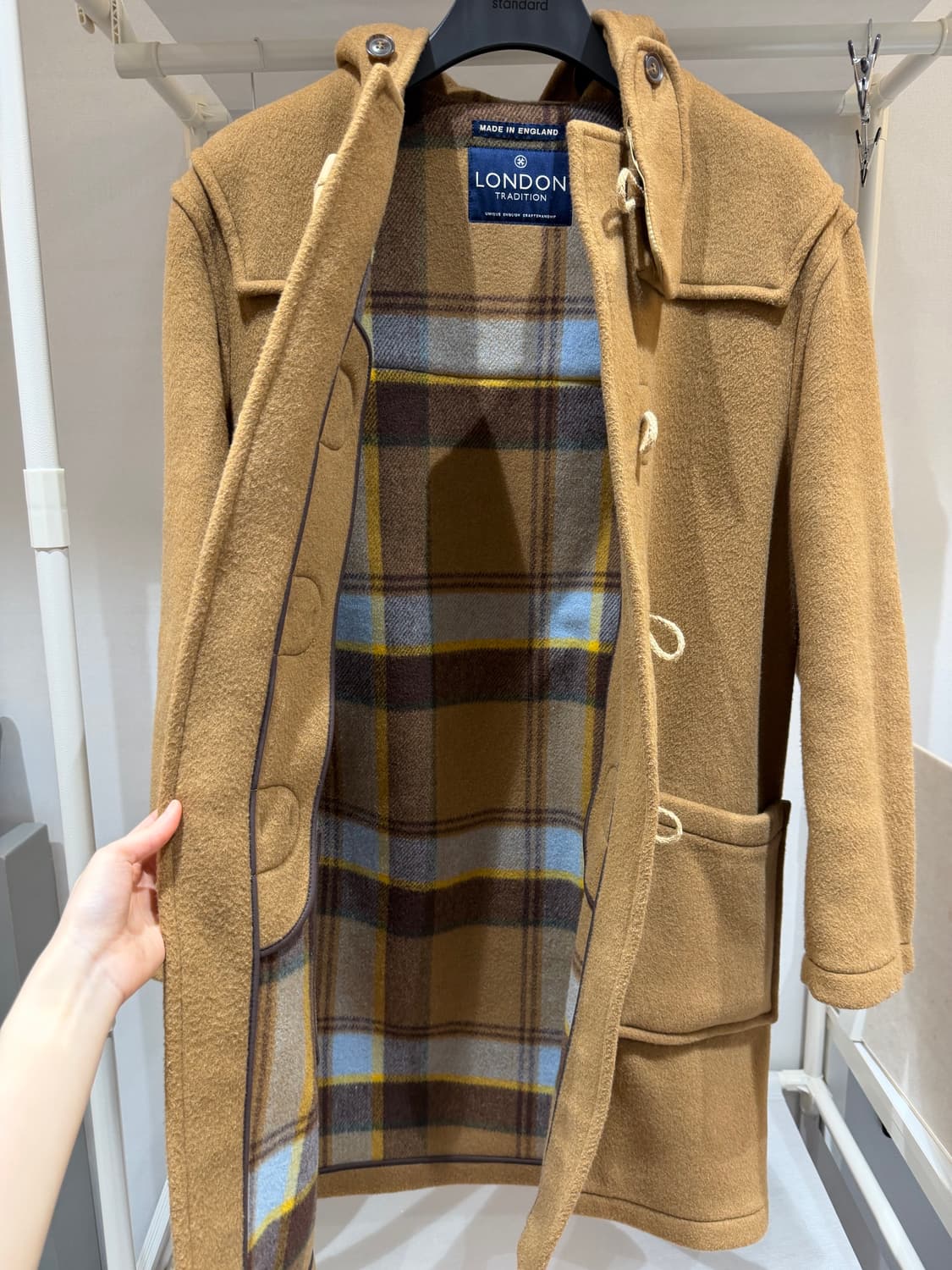 런던트레디션 마틴 맨즈 더플 코트 비큐나 A31 (UK38) 상품이미지6