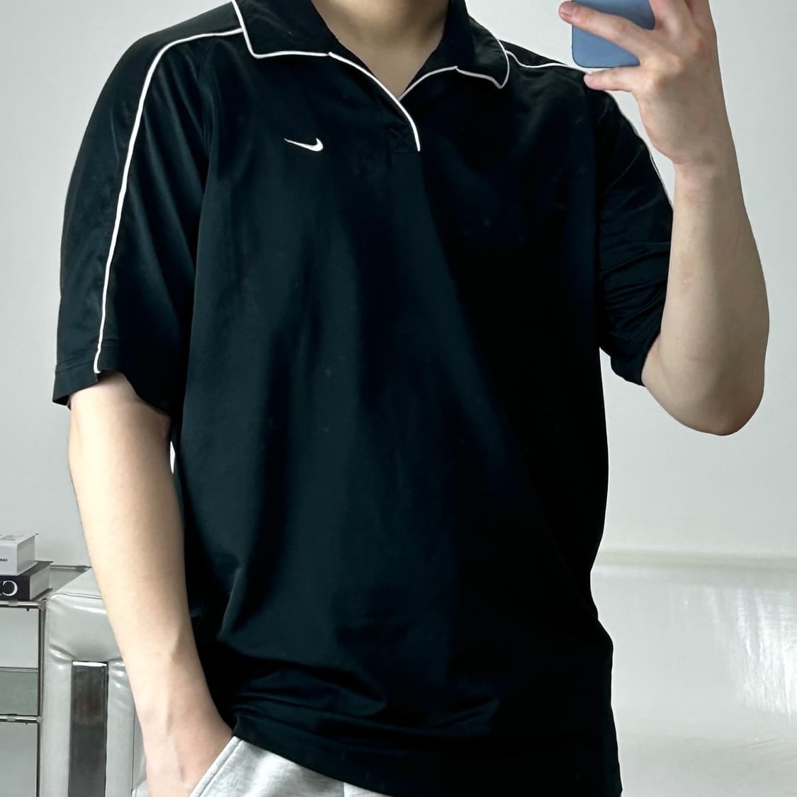 나이키 드라이핏 반팔 카라티 XL  상품이미지1